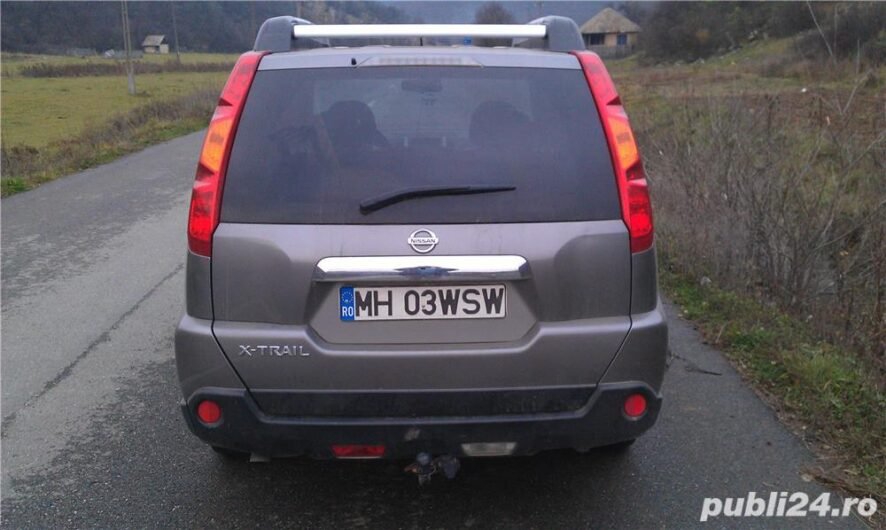Nissan x-trail 2007 ful piele, Din reprezentanța Ro. UNIC PROPRIETAR!!! (Pret Euro)