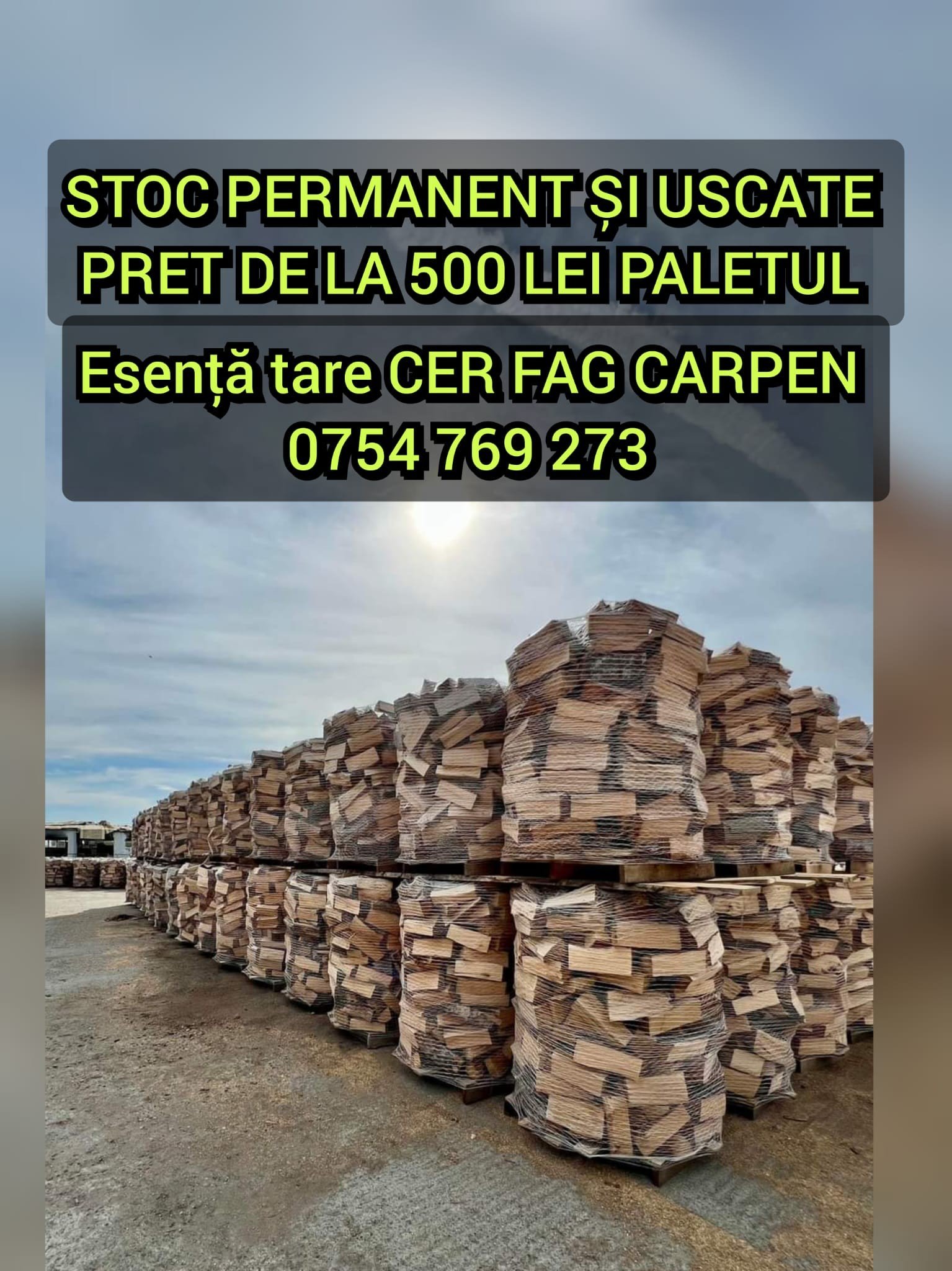 Depozit lemne de foc Arad este în Grădiște.