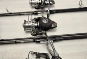 SET 4 Lansete FL VIPER 3.90m 3.5 LBS 2 tronsoane + 4 Mulinete JS10000