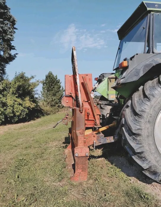 Troliu forestier tractor 6 tone