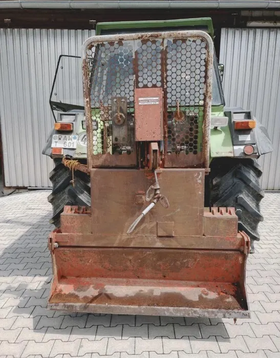 Troliu forestier tractor 6 tone