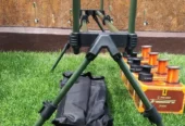 Set Pescuit, 4 Lansete Carbon,4 Mulinete 7000 cu Baitrunner,Rod Pod