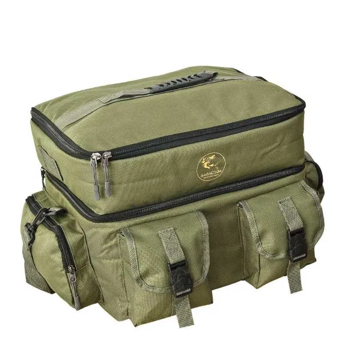 Geanta mare pentru accesorii pescuit la crap B34 BARACUDA 48x33x30cm