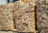 Lemne de foc STEJAR( deșeuri/ frize Stejar) uscate și paletizate