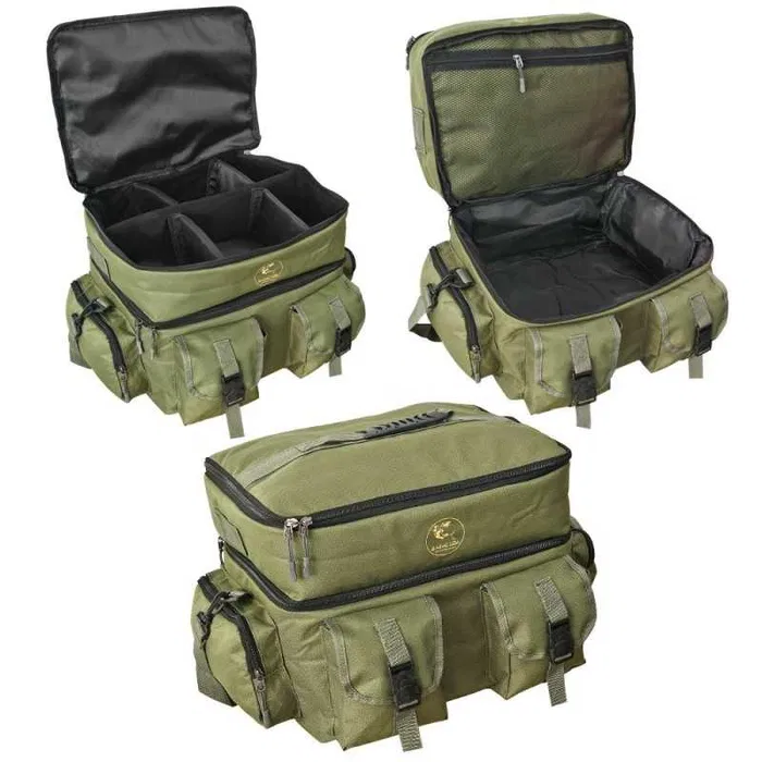 Geanta mare pentru accesorii pescuit la crap B34 BARACUDA 48x33x30cm
