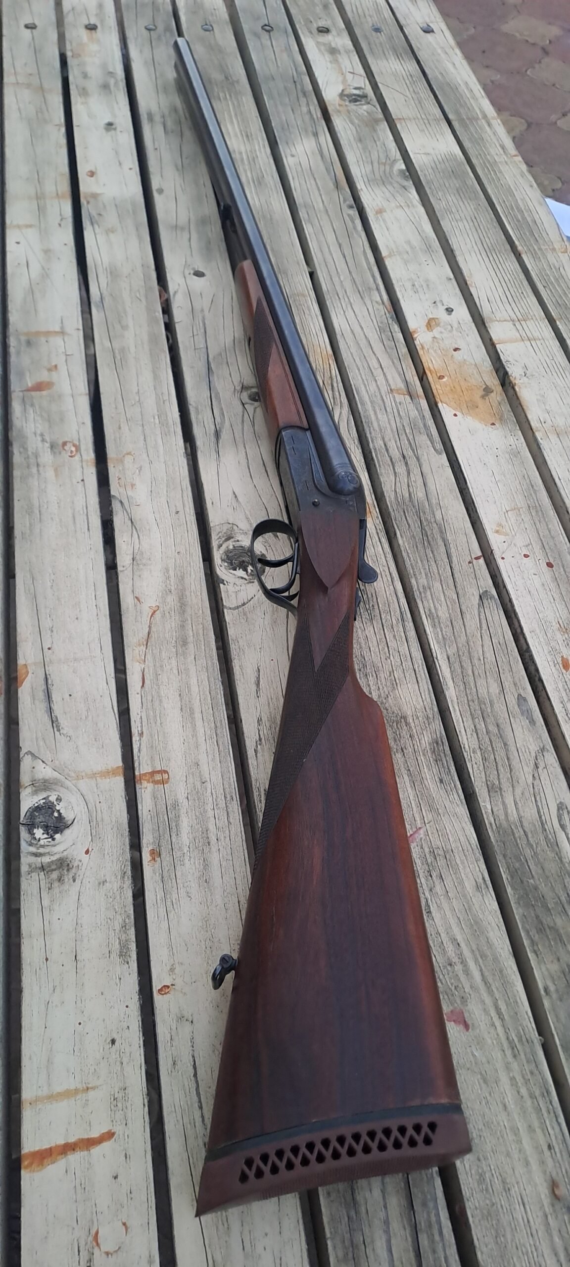 Simson Suhl cal 12, ca nouă. 0766 361 055 An 1981 patru inele ,tevi oglindă.