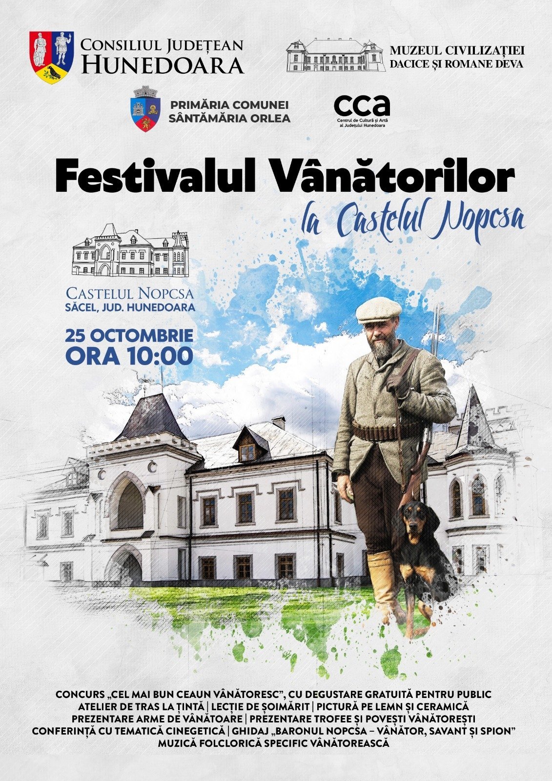Vă așteptăm la Festivalul Vânătorilor!