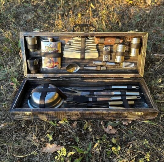Set Premium Grătar & Camping – Ideal pentru Cadou 🎁