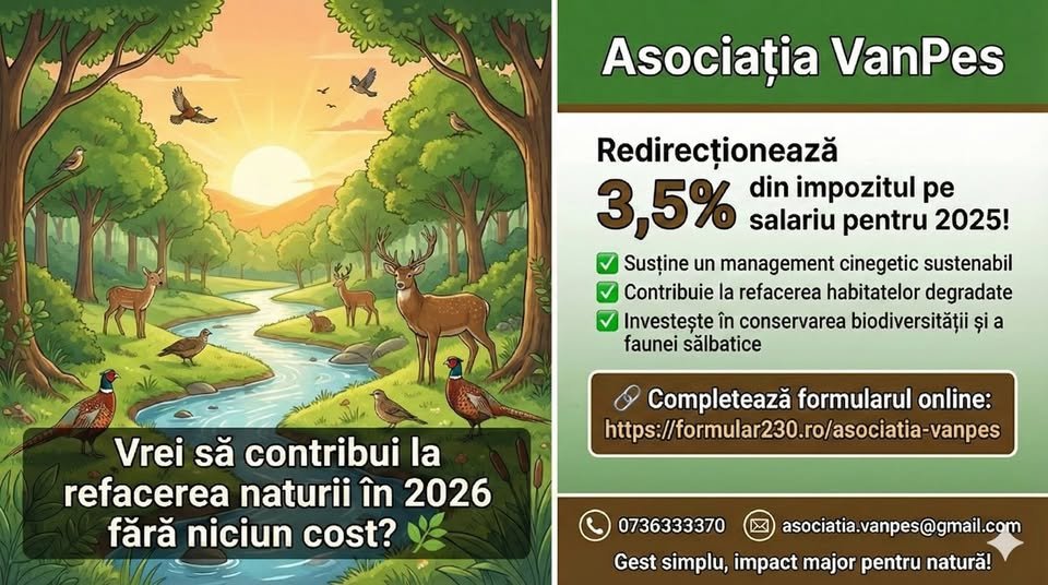 Vrei să contribui la refacerea naturii în 2026, fără niciun cost suplimentar?