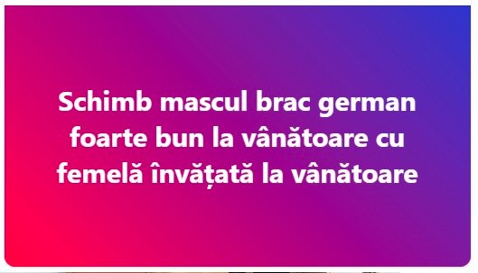Schimb mascul brac german cu femela învățata la vânătoare