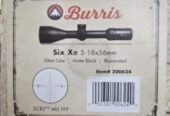 Luneta Burris Six xe 3-18X56