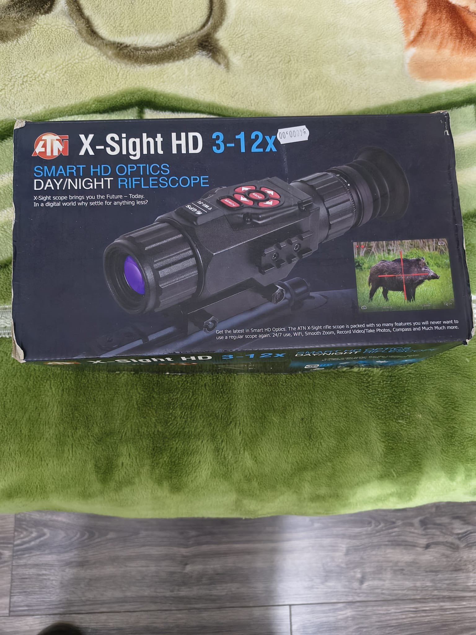 Luneta digitală, zi-noapte 3-12x,450€ negociabil