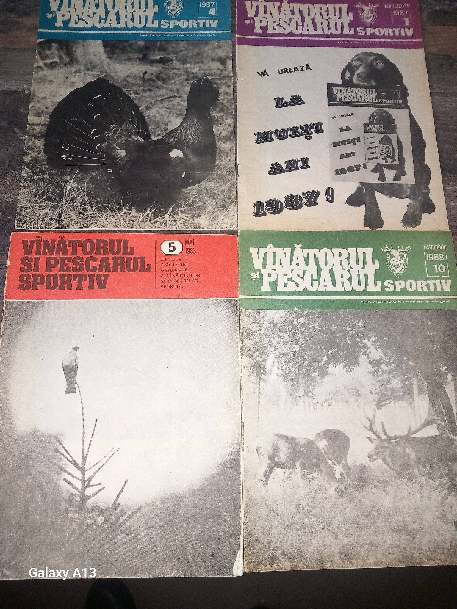 12 cărți vânătorești 100 lei