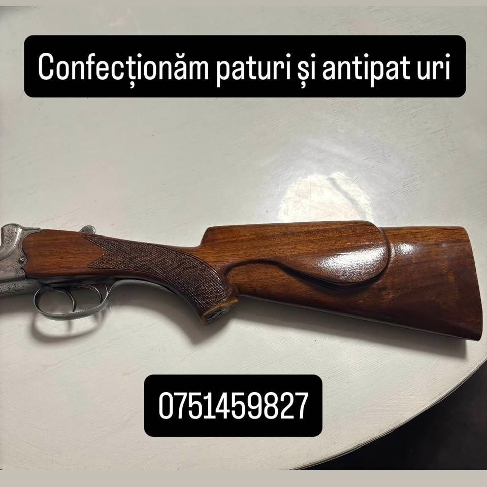 Confecționam pat pentru arma 0751459827