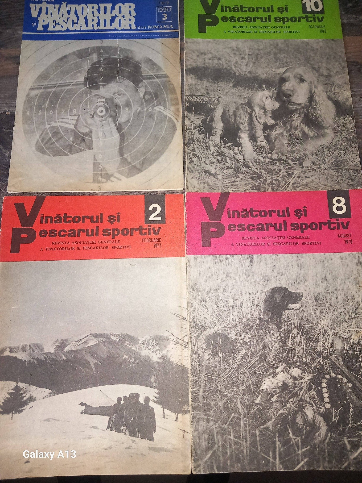 12 cărți vânătorești 100 lei