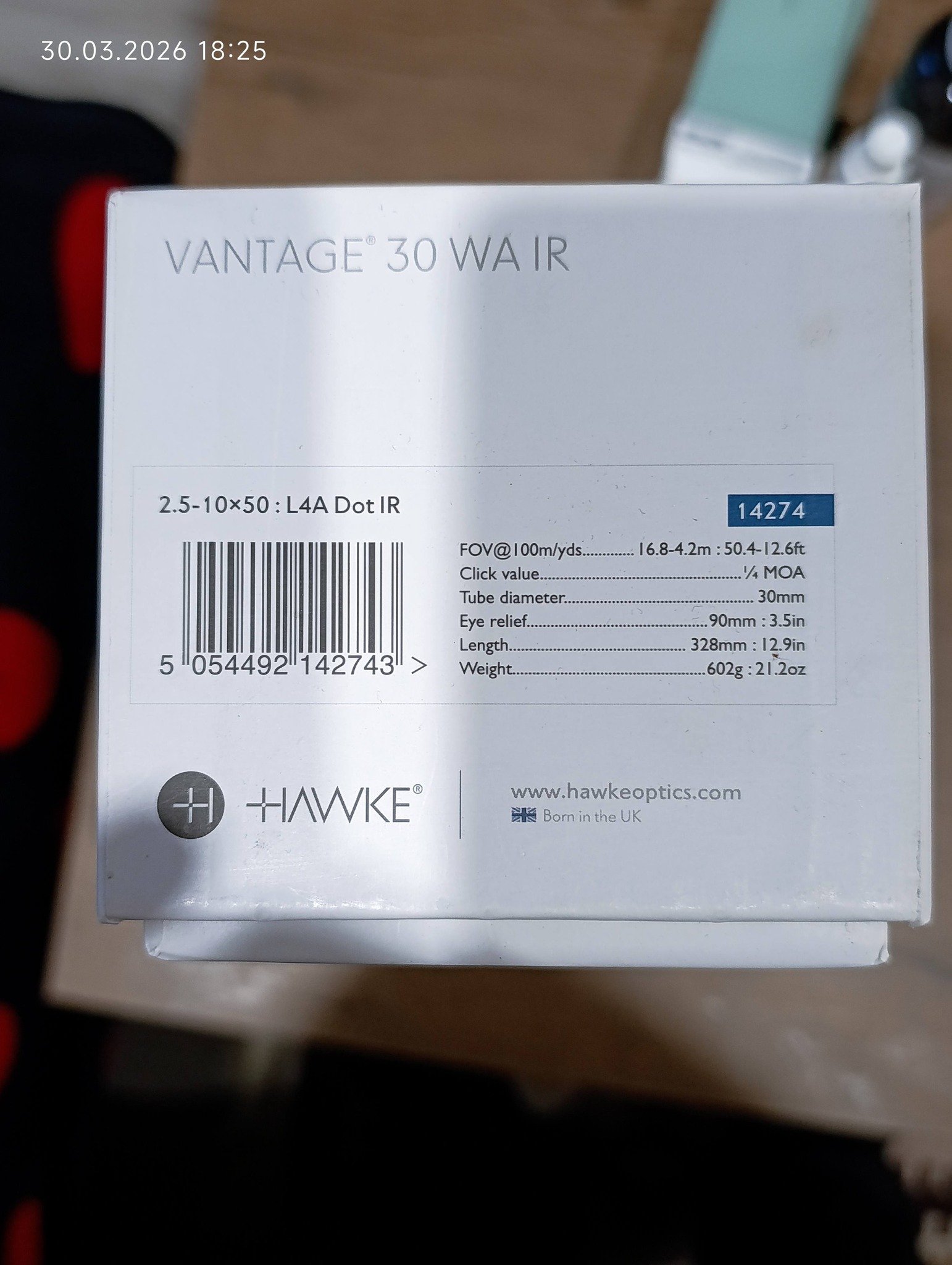 Luneta Hawke Vantage 30 WA IR