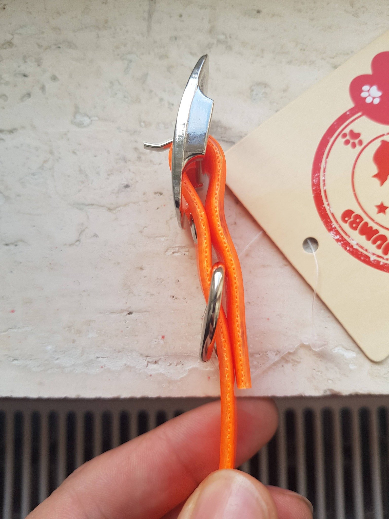 Zgarda pentru câine personalizata cu nr de telefon