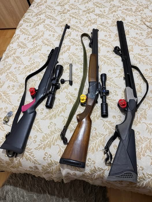 Carabina tikka 7×64, mixtă 7x56r/12, lisa Arma Frankonia Mercury Rough 12/76/71 MSOC